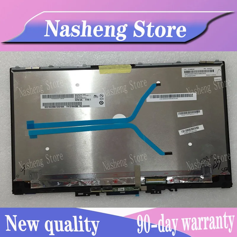 13,3 "nuevo y Original para Lenovo Yoga720-13 720-13IKB 80X6 81C3 UHD LCD LED Digitalizador de pantalla táctil montaje de panel con bisel