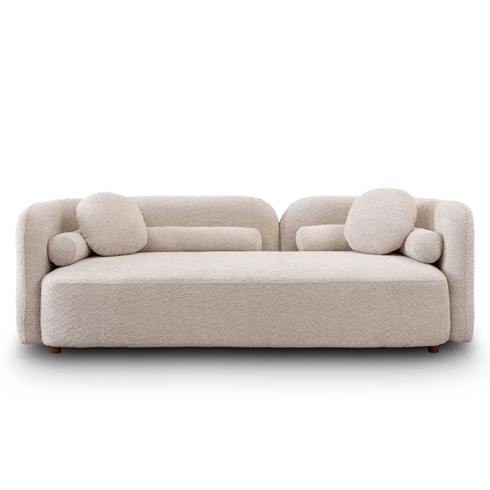 

Custom 3 Seater Comfortable Sofa Luxury Modern Couch For Living Room Upholstered Comfy Couch For Apartment Home Office