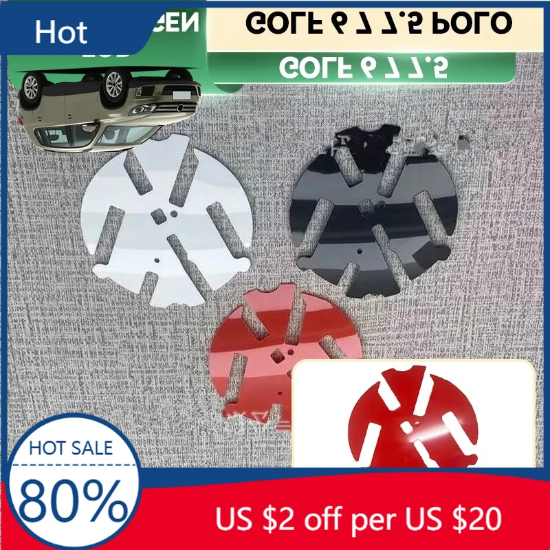 

VW Golf 3 4 Mk3 Mk4 Для VW VOLKSWAGEN 2026 Горячие внутренние наклейки 1 шт. 110 мм черный/красный/белый задний логотип автомобиля фон для Golf 6/