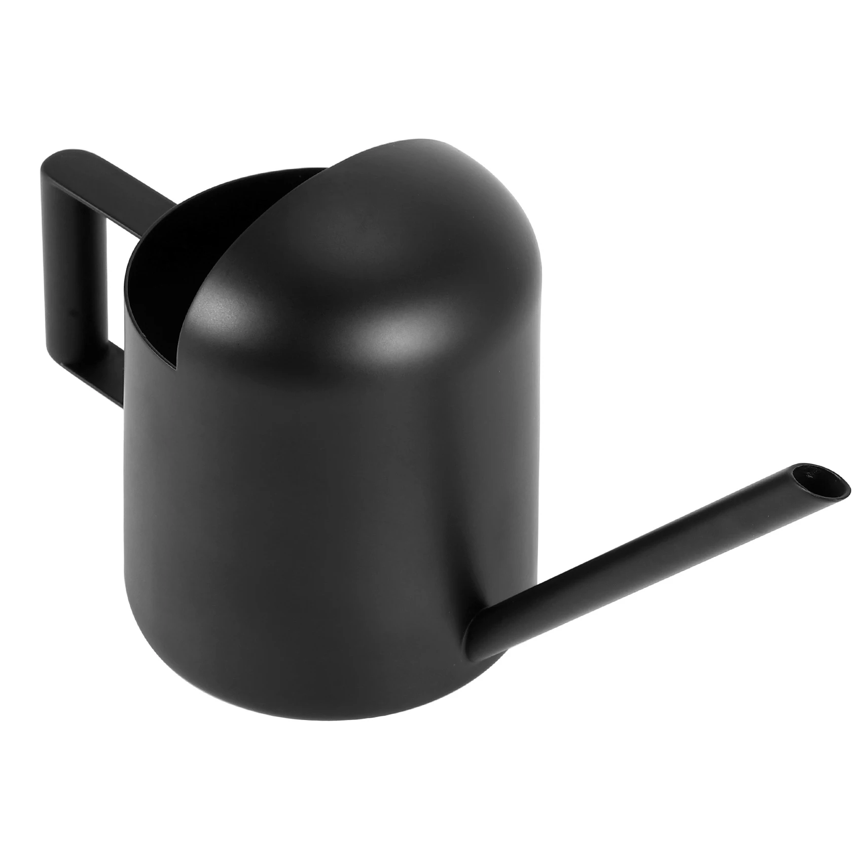 Mini Watering Can, 300 Ml Black Stainless Steel Watering Can, Long-Mouth Plant Watering Can, Suitable for Garden Plants