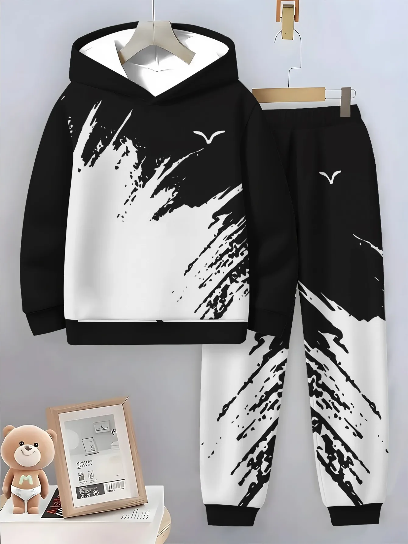 

Fashion Best-Selling Y2K Men's 2025 Autumn/Winter Newest Hoodies Sweatshirt Oversized 3D Printing Sportswear Sets 2 Pac Set