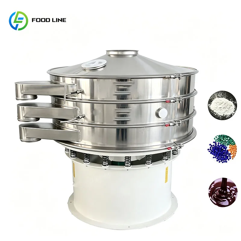 Vibrating Sieve Food Sifter Vibro Sifter for Curry Powder Chili Powder and Spice Screening Customized