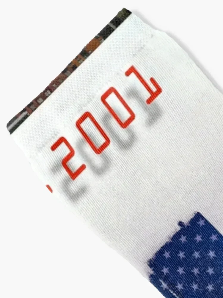 9-11 - We Will Never Forget Socks hiphop Running Socks Girl Men's