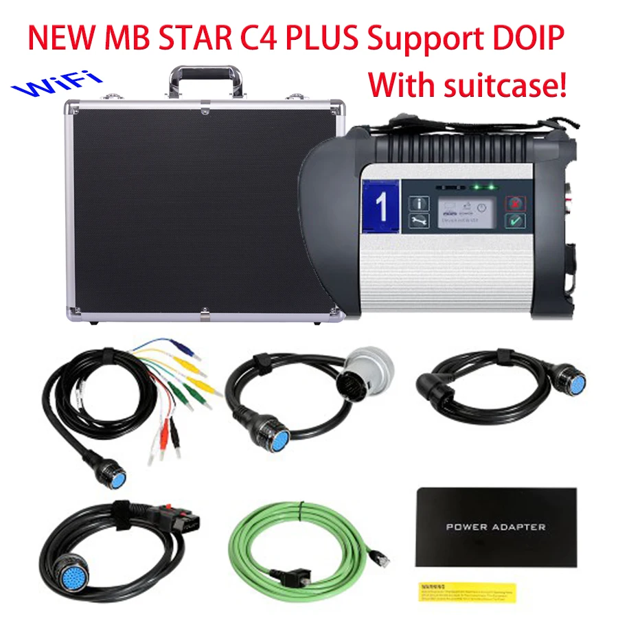 

Инструмент Диагностический DOIP MB Star C4 PLUS MB SD CONNECT DOIP для автомобилей и грузовиков с функцией Wi-Fi 2023,09 программное обеспечение Бесплатный чемодан