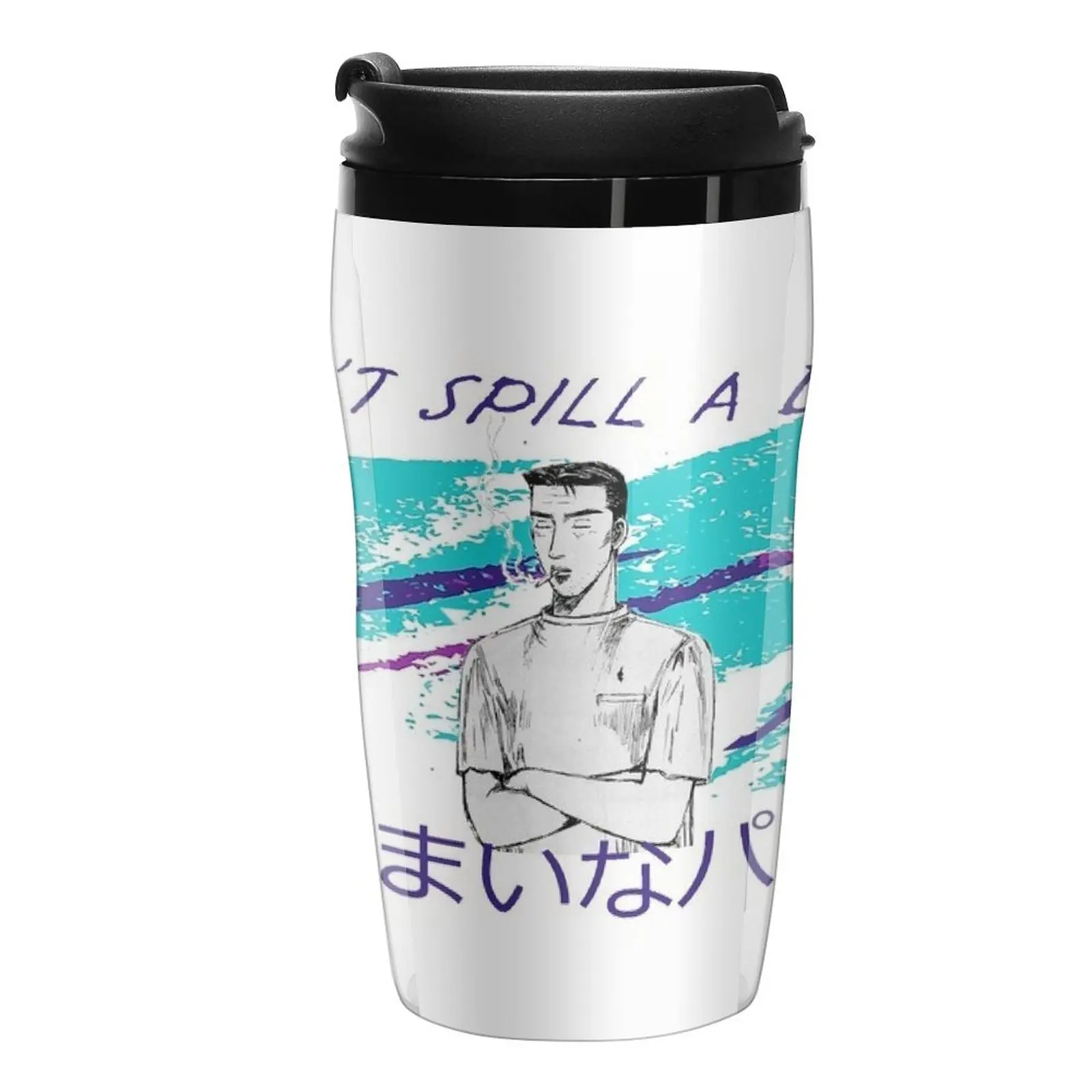 

New InitialD Bunta tofu cup Travel Coffee Mug Coffee Bowls Cup Coffe