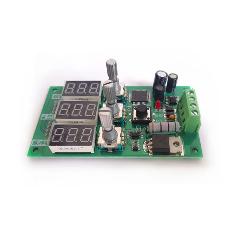 PWM dimming and speed regulation module, frequency duty cycle, adjustable number of pulses, square wave, rectangular wave steppe