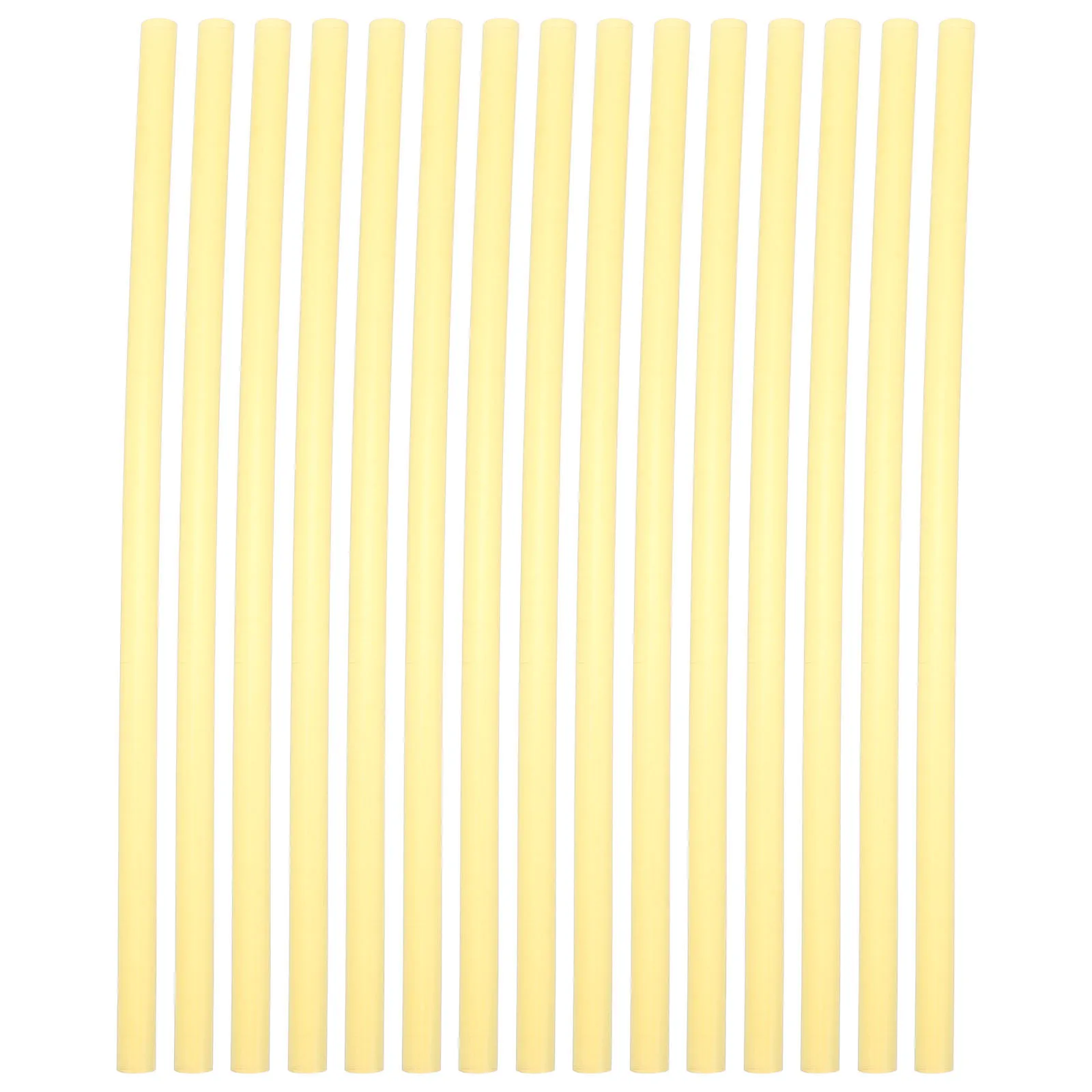 

15Pcs Transparent Yellow Hot Melt Glue Sticks Multipurpose Strong Hold for Arts Crafts DIY Gluing Projects Adhesive DIY Glue