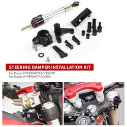 For Ducati HYPERMOTARD 950 SP HYPERMOTARD950 Motorcycle Accessories Steering Stabilizer Damper Mounting Bracket Kit