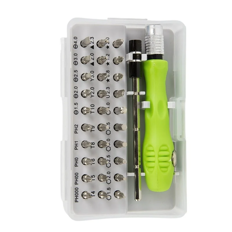 32-in-1 Multi-Functional Manual Screwdriver Electronic Product Repair and Dismantling Tool Set