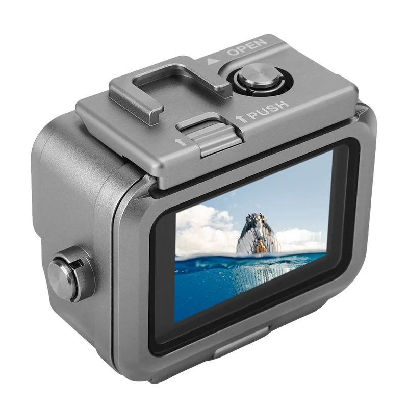 

2025 + Metal 40M Waterproof Case for 11 10 9 Diving Protective Housing Underwater Cover Accessories