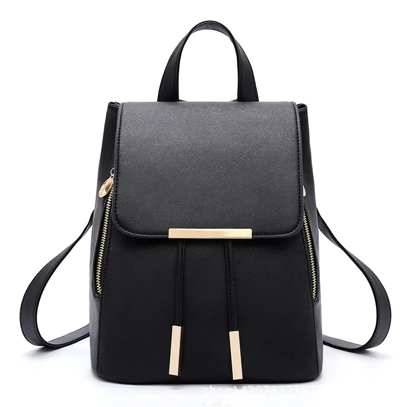 Backpack Women Pu Leather Female Backpacks Teenager School Bags Mochila Feminina Rucksack Mochilas Mujer School Backpack