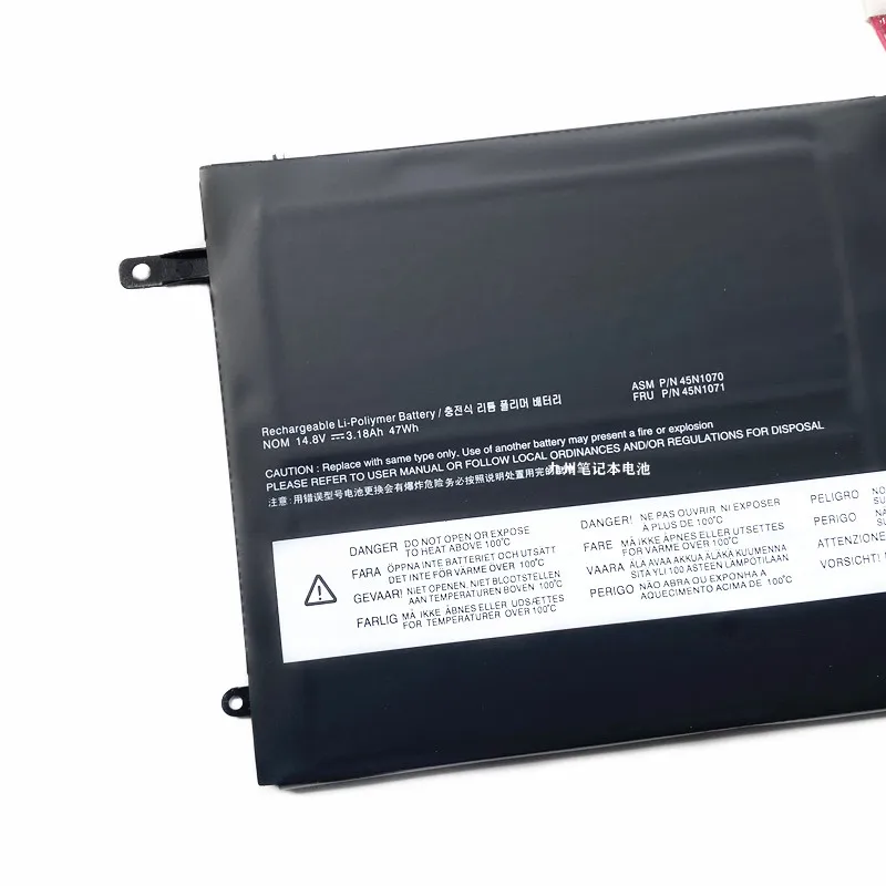 14.8V 46wh Gloednieuwe Hoge Kwaliteit 45n1070 45n1071 Batterij Voor Lenovo Ibm Denkpad X1c Carbon Serie 3444 3448 3460 Laptop