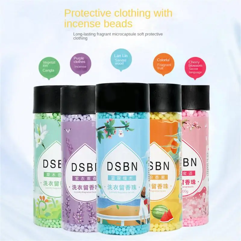 Laundry Scent Beads Granule Clean Clothing Laundry Softener Long Lasting Fragrance Retaining Beads Household Cleaning Laundry