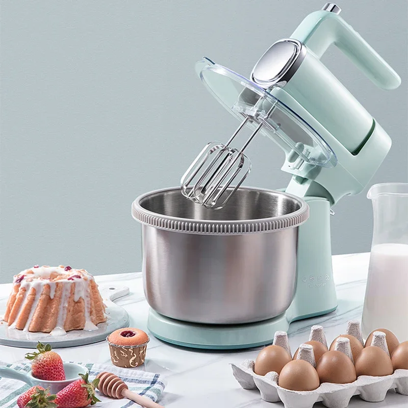 DDQ-B03V1 Electric Whisk 4L Household Small Desktop Whisk 220V Automatic Cream Whisk 300W Kneading Mixer