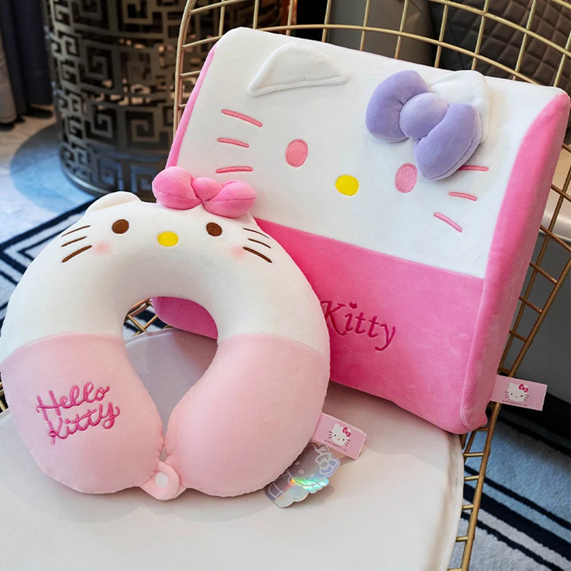 

Женская милая поясная подушка Sanrio, обнимающая кукла, плюшевые игрушки, супер мягкая набивная домашняя декоративная подушка для рождественского подарка, подарка на день рождения