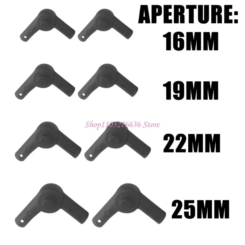 R6FD Flexible Plastic Bending Joint Connector Strollers Adapter For Infant Pram Cart Multiple Brands Compatibility