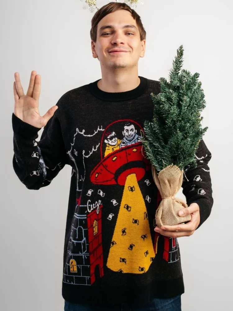 패션 여성 겨울 니트 풀오버 탑 힙합 Antihypetrain 만화 그래픽 스웨터 하라주쿠 점퍼 코트 Y2k streetwear 의류