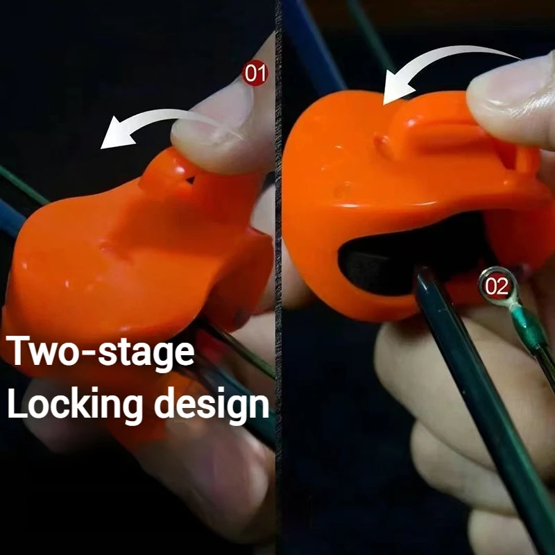 2/4/10 قطعة سريعة إرفاق الصيد رود كليب متعددة الوظائف المضادة للانزلاق الصيد رود حامل قبضة معالجة المنظم أدوات الصيد الصيد