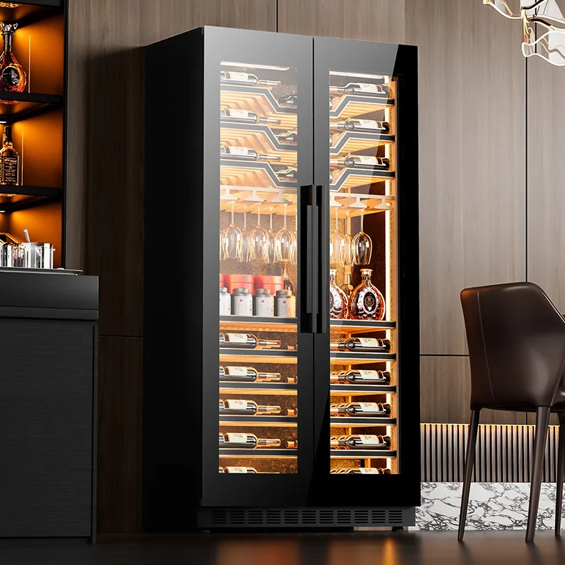 Picture 6: Red wine cabinet 735W smart with WiFi frequency conversion constant temperature moisturizing fashionable cup rack