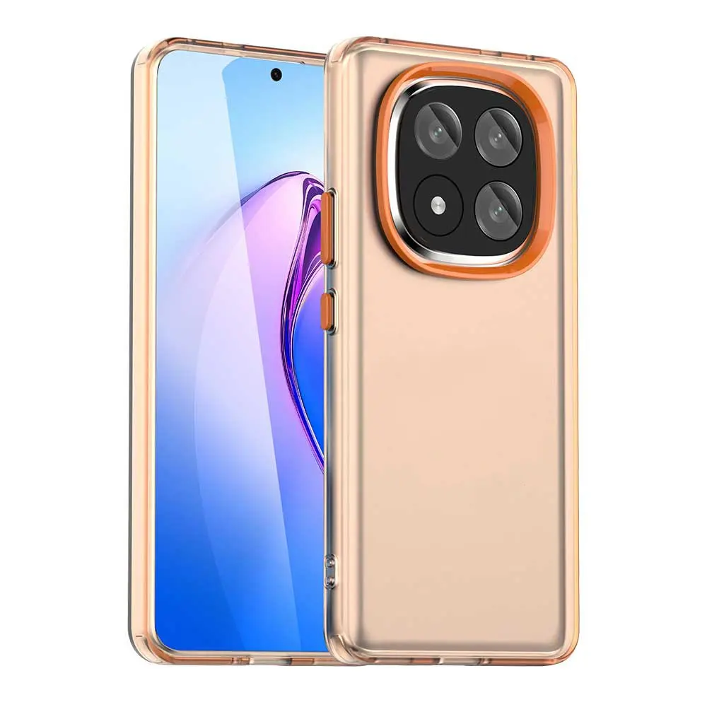 Matte Translucent Case For Poco X7 Cover Poco X7 Fundas Coque Frosted PC Back Phone Bumper For Xiaomi Poco X7
