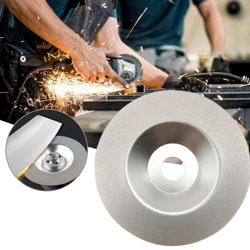 Eeatop 1pc 100mm Diamond Grinding Disc Cut Off Discs Wheel Emery Sharpening Disc 400/600/800Grit Grinder Blades Rotary Abrasive