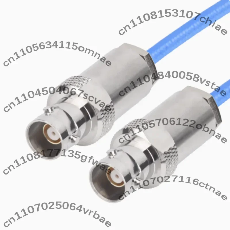 Suitable for three coaxial adapter cable 1553B jumper TRX316 double male head three card test cable line