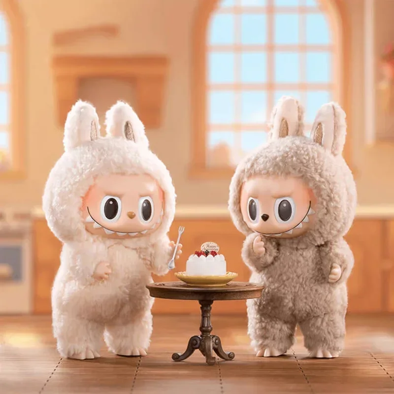 POPMART LABUBU الوحوش مثيرة معكرون سلسلة صندوق أعمى الفينيل الوجه ألعاب الدمى قلادة غامض عمل الشكل مفاجأة هدية #5