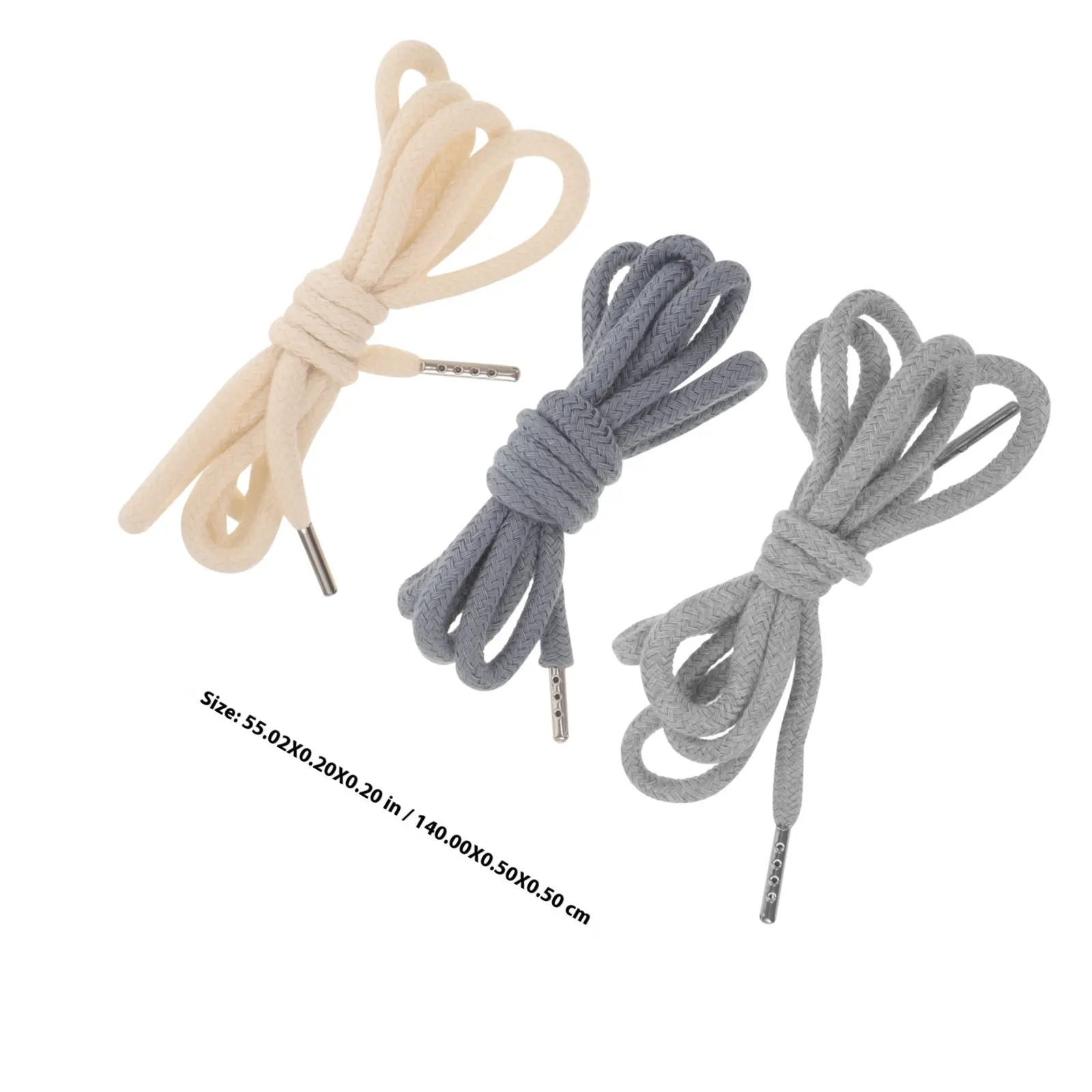 12Pcs Polyester Drawstring Cords for Hoodies Sweatpants Shorts Scrubs Jackets Totes Multi-Color