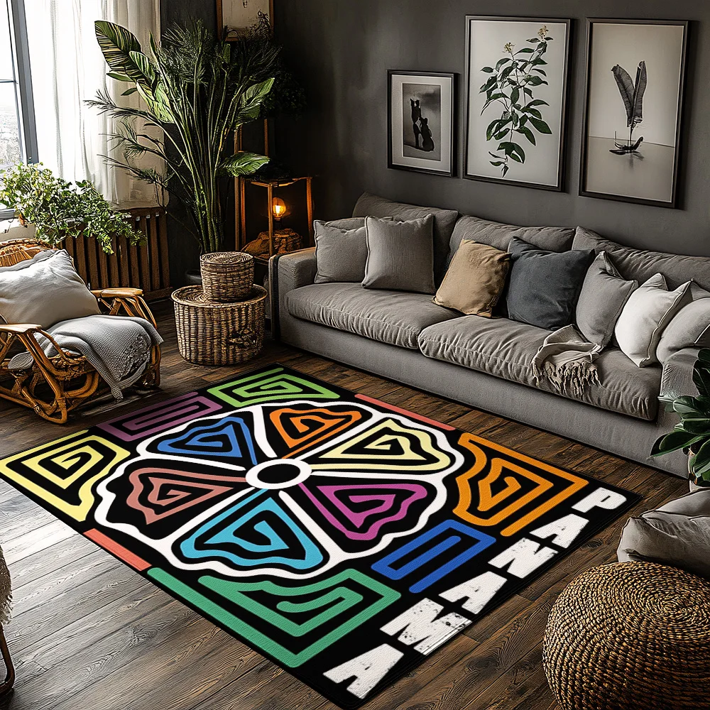 

Коврик для пола с уникальным узором, моющийся коврик для домашнего декора, входной ковер, нескользящий современный ковер абстракционного искусства, коврик для гостиной, кухни