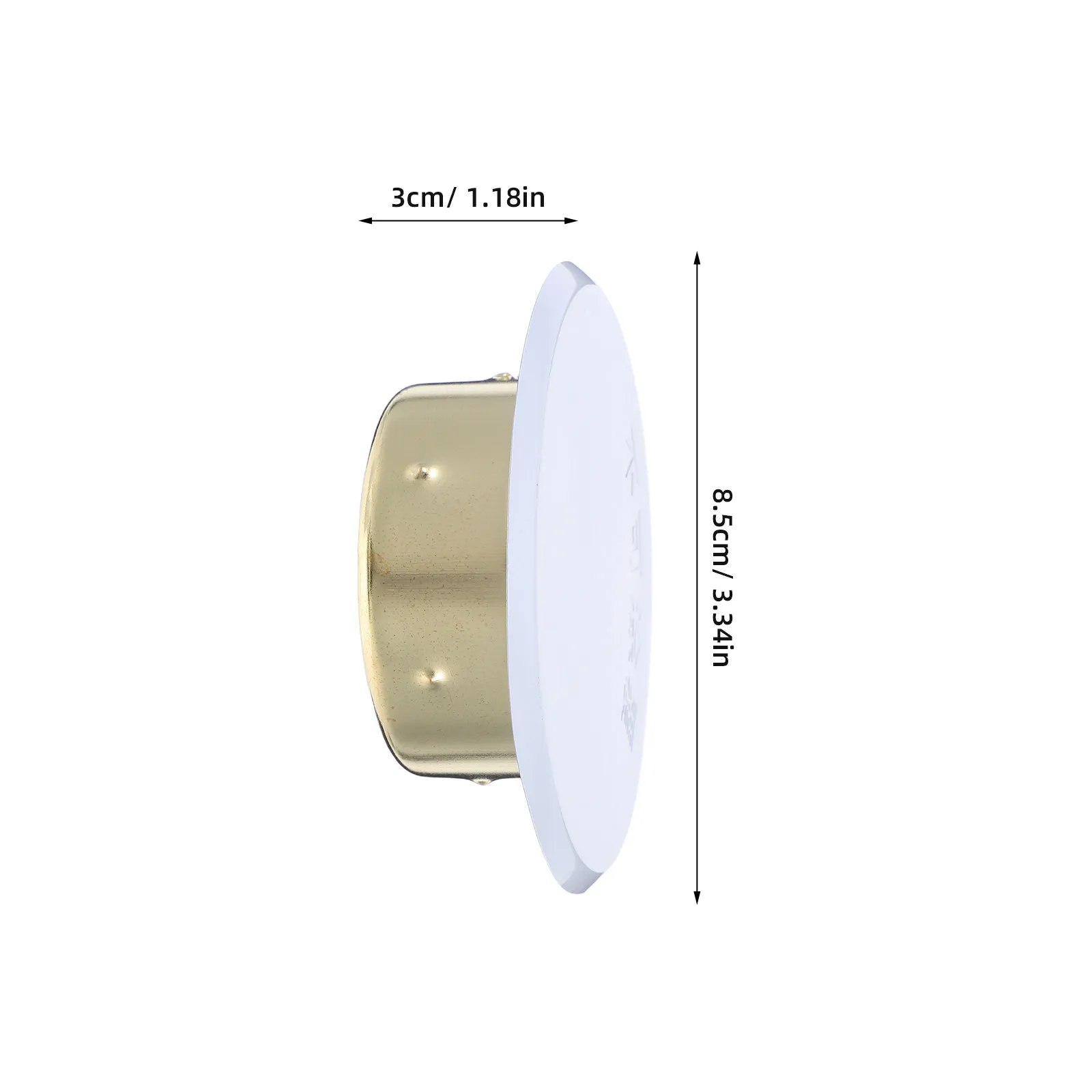8 Pcs Fire Sprinkler Decorative Cover Automatic Nozzle Plate System Covers Ceiling Head Guards