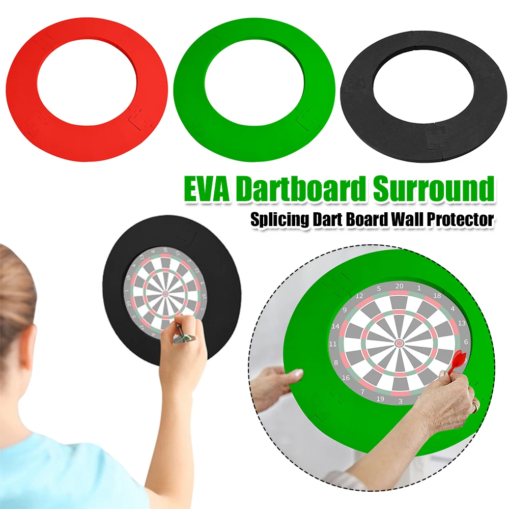 

EVA Dartboard Surround Jigsaw Ring Design Dart Board Ring Dartboard Wall Protection Board Wall Dart Backboard Ring for Dartboard