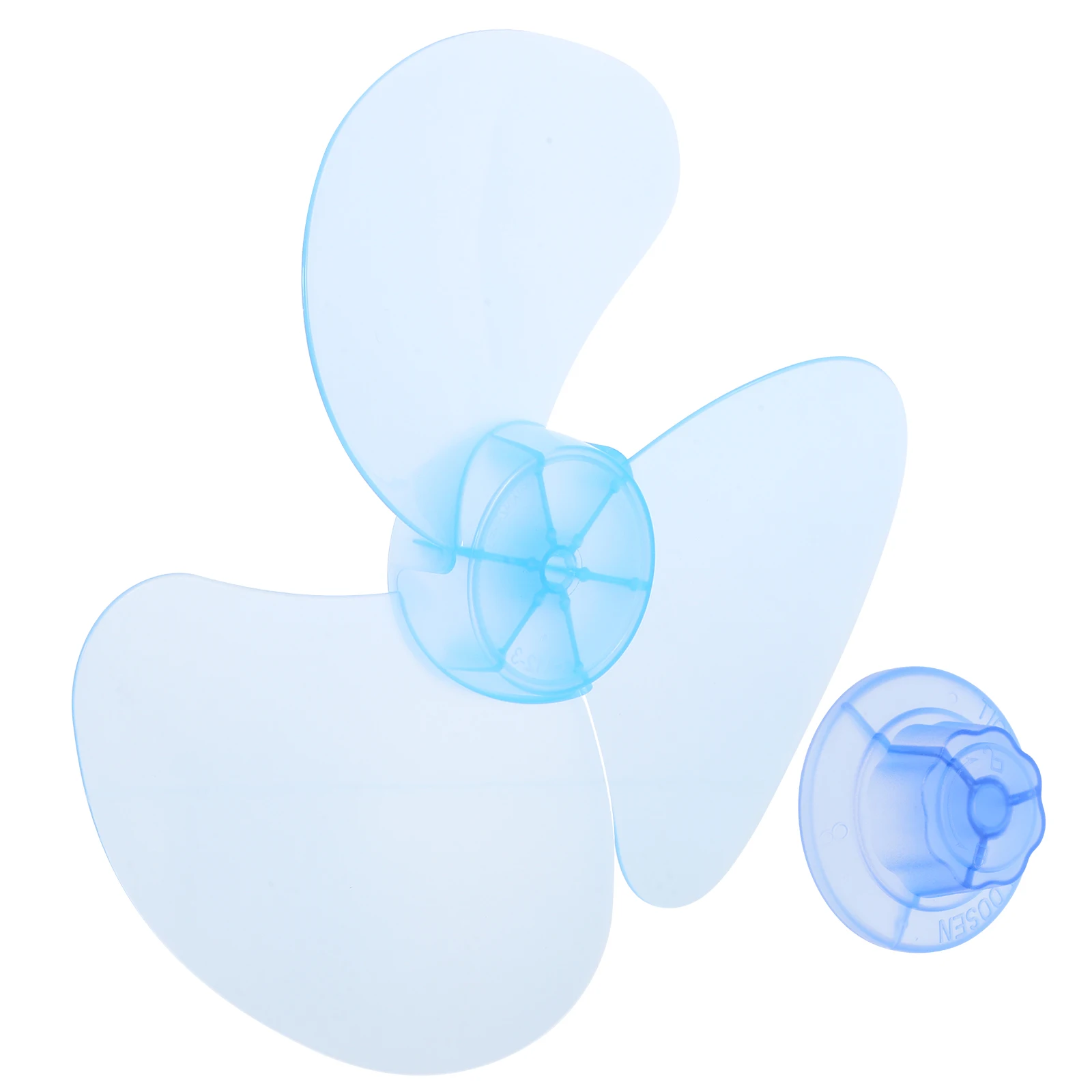 

Electric Fan Blades Accessories 12 Inch Plastic Replacement Parts for Desktop Fans Easy Install Clean Use