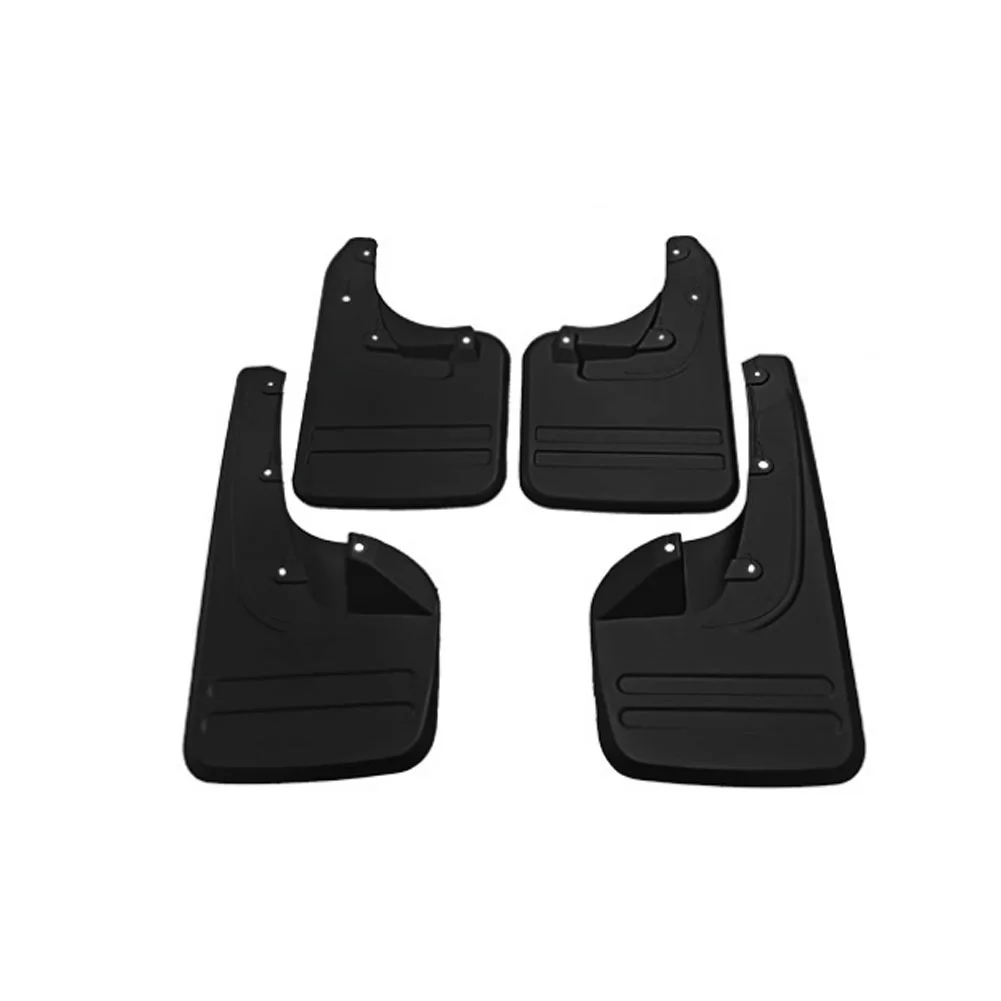 Guardabarros ABS para ruedas delanteras y traseras, Protector de neumáticos Compatible con Hilux VIGO 4WD (12), 2006-2014