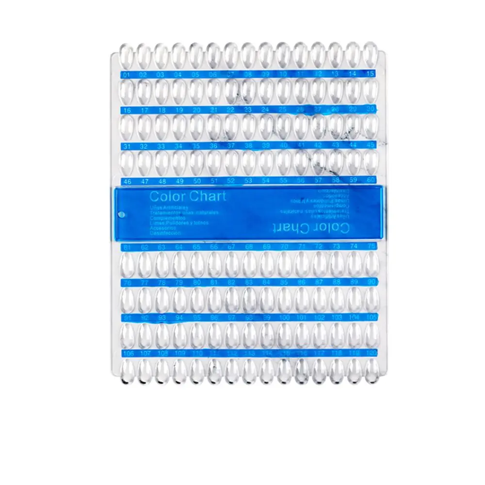 

Nail Art Tools Fake Nails View Nail Color Number Nail Display Board Nail Color Card UV Gel Color Card Nail Art Palette