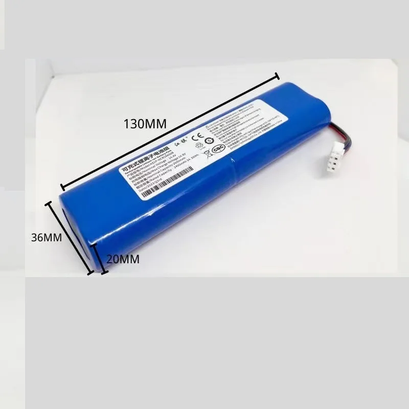 2800mAh S11-LI-144-2600 Li-ion Battery Pack For Ecovacs Ozmo 750 For Ecovacs DEEBOT OZMO 900 (DN5G) Robot Vacuum Cleaner Part