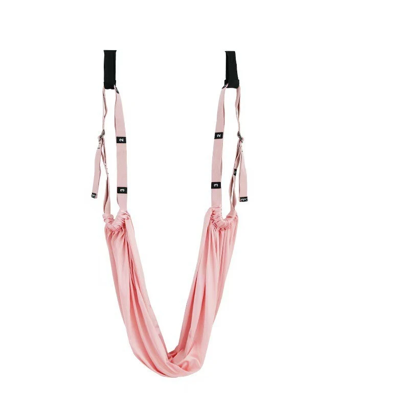 Aerial Yoga Strap Adjustable Yoga Hammock Stretch Band Door Anchor Backbend Split Handstand Home Gym Women Leg Stretcher
