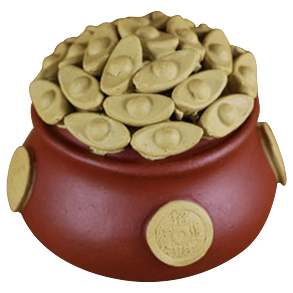 

Cornucopia Pet Clay Craft Ornament Tabletop Decor For Home Office Tea Room Desktop Small Cornucopia Statue Decor Kung Fu