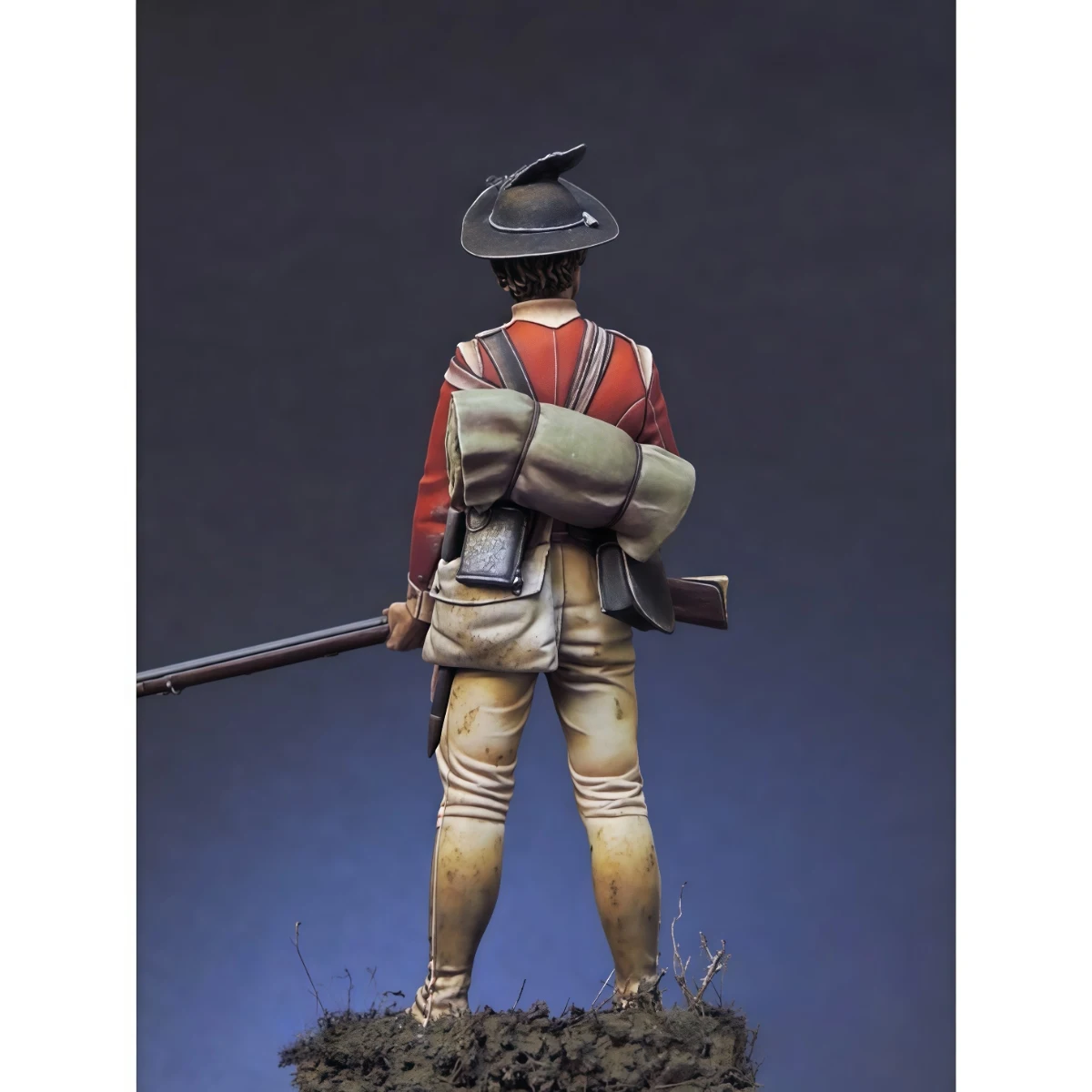 

75MM resin unpainted model kit, 40th Light Infantry Regiment unassembled and unpainted GK