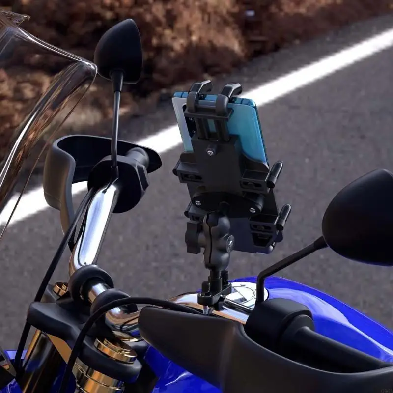 

G5GA Safe for Protection & Shock-absorbing Bike Phone Mount Easy Installation Bracket