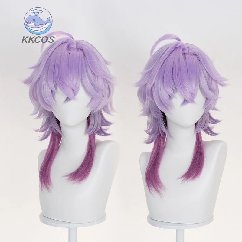 Rambut Wig Cosplay Genshin Impact Durin Baru untuk Pesta Festival Natal Halloween Wig Bermain Peran Modis Sehari-hari KKCos