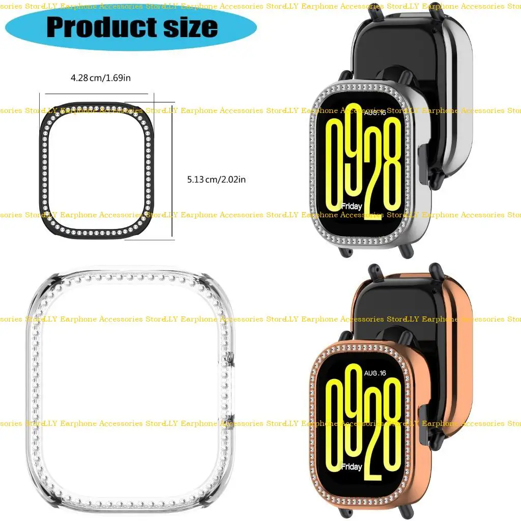 

462E ПК защитная оболочка выдолбленная защита часов защиты для часов для часа для часа 5 Active/5 Lite Wwatch обеспечивает