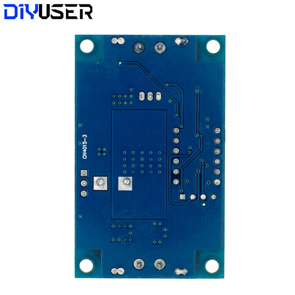 Convertitore buck DC-DC XL4015 Modulo step-down regolabile 5A 75W con voltmetro digitale e calibrazione per driver LED, Arduino