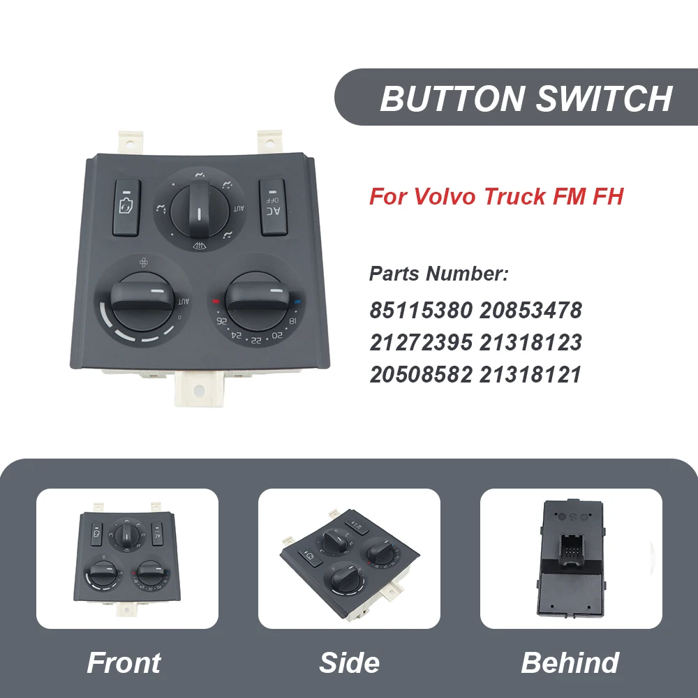 

New Control Unit Panel Combined Switch 85115380 20853478 21318121 For Volvo Truck FM FH