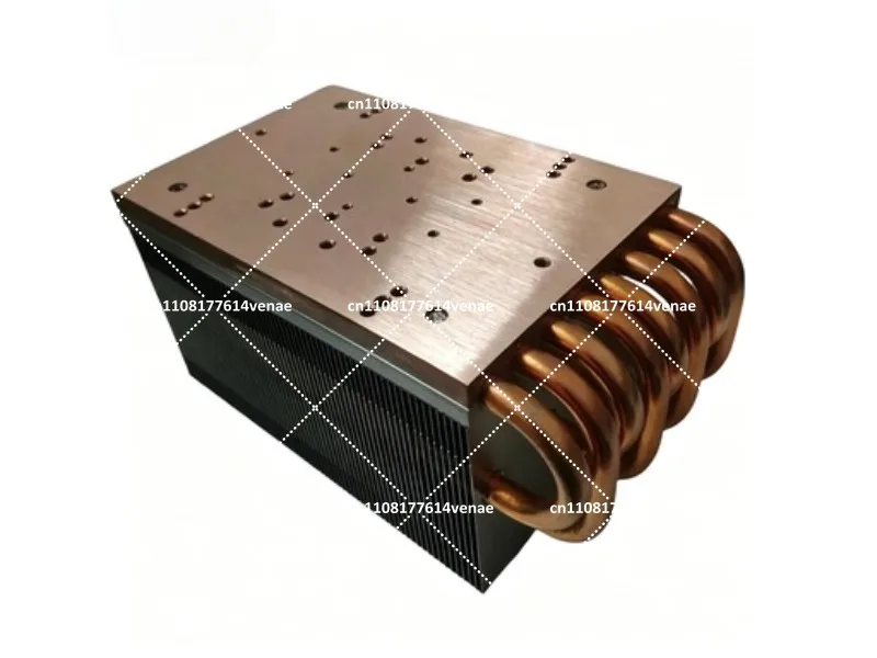 Disipador de Calor para CPU con 8 Tubos de Calor, 600W 700W, Aletas de Enfriamiento de Tubo de Cobre de Alta Potencia para IGBT MOS y LED de Alta Potencia