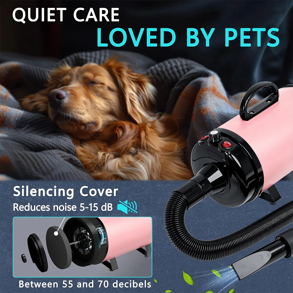 Sèche-cheveux animaux silencieux: guide d'achat pour séchage rapide et efficace 2 sèche-cheveux animaux silencieux – caractéristiques techniques