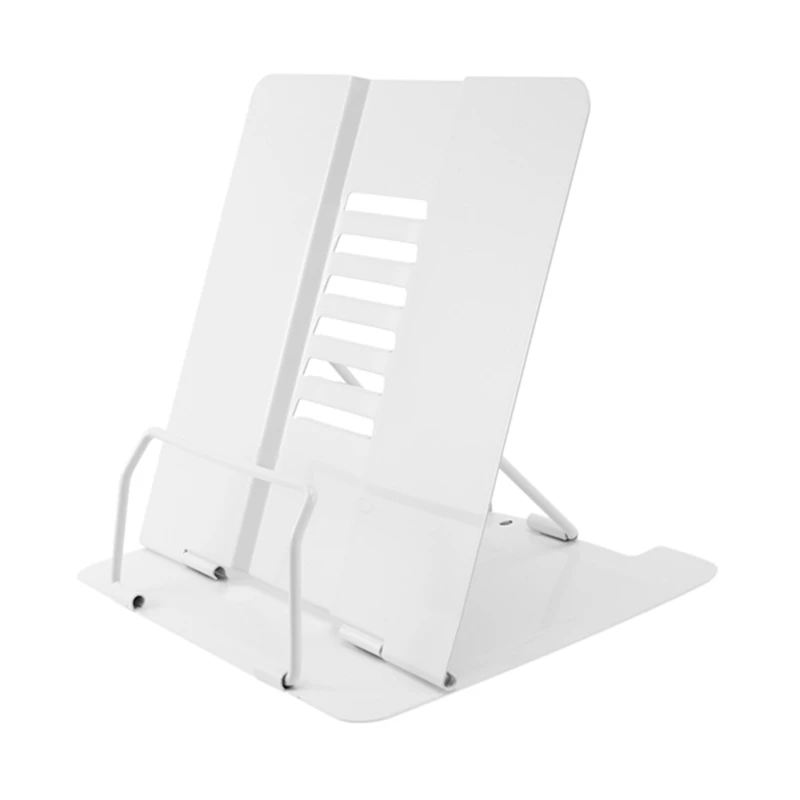 Soporte ajustable de Metal para lectura de libros, estantería portátil para documentos, protección ocular
