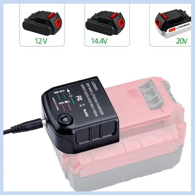 

Зарядное устройство MLGB-Li для Black Decker 10,8 В 14,4 В 20 В LBXR20 LB20 LBX20 LBX4020, электрическая дрель, отвертка, вилка европейского стандарта