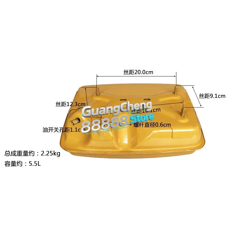 

Fuel Gas Tank with Cap and Fuel Filter for Robin Subaru EY28 Fuel Tank