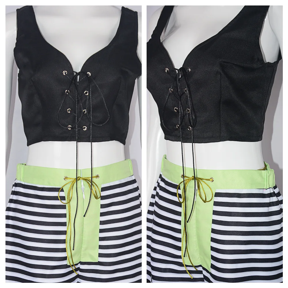 Der profession elle Film Mathilda Cosplay Kostüm Mädchen grüne Freizeit Outfits Halloween Cosplay Mathilda Kleidung