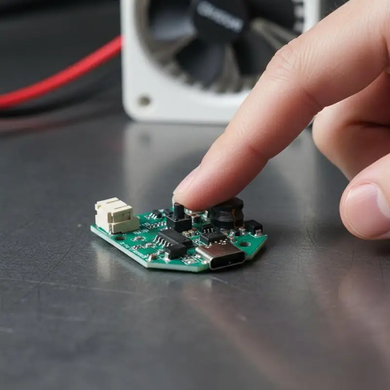 Adjustable DC Step Up Converter Board 3.7V to 12V 1 Set Fan Motor Speed Regulator for Electronic DIY & Repair Projects
